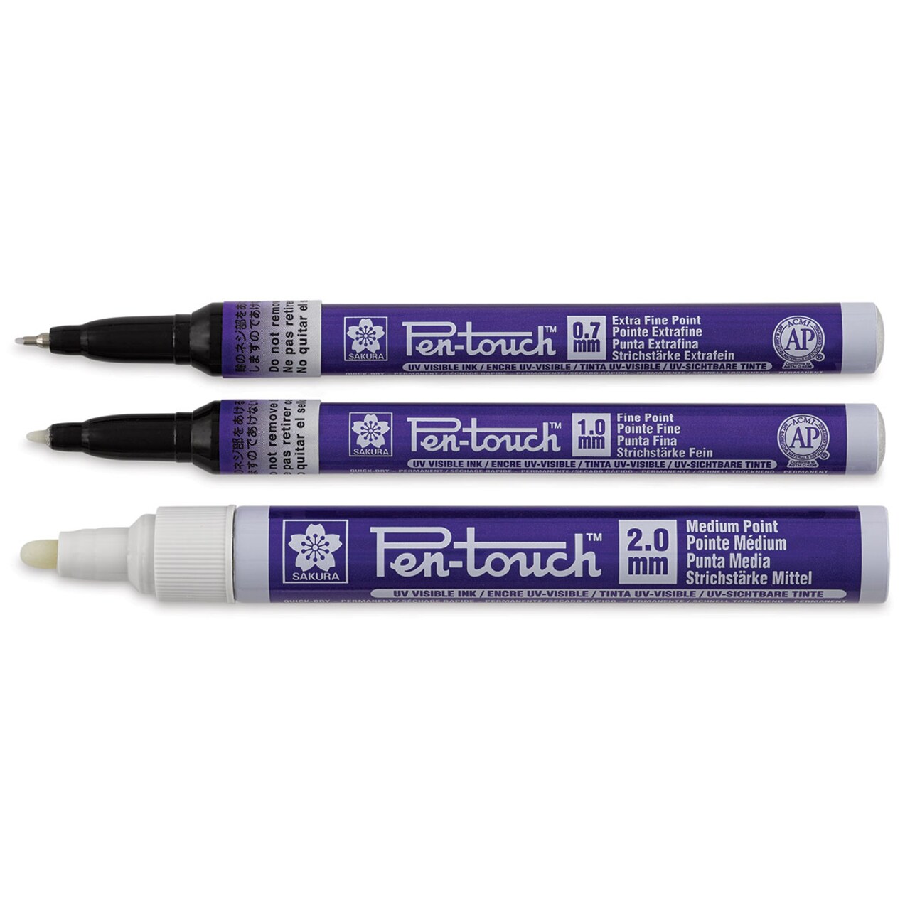 Sakura Pen-Touch Paint Markers - Ultraviolet, Set of 3